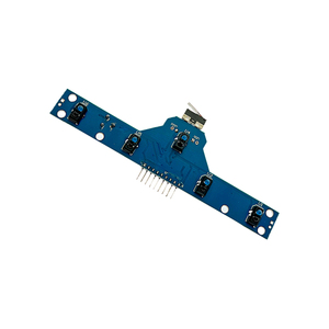 OKY3519 OEM ODM disponible, capteur photoélectrique à 5 canaux de suivi de ligne de détection infrarouge, capteur de suivi - Product Image 5