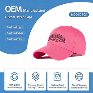 Gorra de Béisbol de Alta Calidad con Protección Solar y Visera Extendida, Logotipo Bordado Personalizado, Visera Extendida, Algodón, Estilo Dad Hat - Product Image 1