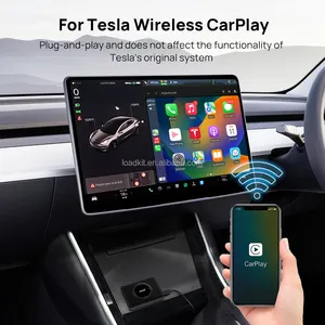 Carlinkit araba radyo Carplay Tesla aksesuarları Tesla modeli 3 X Y S Carplay ekran