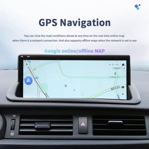 Radio para Auto con Pantalla Táctil Android 12 de 10.25 Pulgadas para Lexus CT200h 2013 CT200 Lexus CT 200H 2017, Unidad Principal Multimedia con GPS y Navegación - Product Image 6