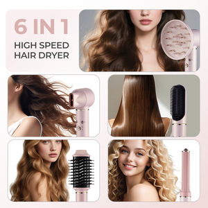 Secador de Pelo Winningstar 6 en 1 de Alta Velocidad con Función de Aire Frío y Caliente para Alisar y Rizar el Cabello - Product Image 2