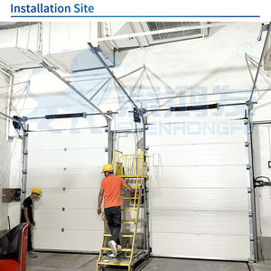 Portes de <span class=keywords><strong>garage</strong></span> sectionnelles en acier robuste Entrepôt Portes de <span class=keywords><strong>garage</strong></span> automatiques <span class=keywords><strong>Porte</strong></span> de <span class=keywords><strong>garage</strong></span> moderne pour usine - Product Image 4