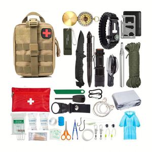 Équipement de camping en plein air directement de l'usine, ensemble de matériel de survie pour les situations d'urgence, randonnée, personnalisé - Product Image 1