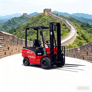 Carretilla elevadora eléctrica de 2,5 toneladas, alta potencia, larga vida útil, certificado ISO para manipulación de mercancías pesadas | Suministro original del fabricante - Product Image 1