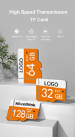Hot Memoria Card Logo personnalisé stockage réel carte Micro TF 4GB 8GB 16GB 32GB 64GB 128GB 256GB pour MP4 caméra téléphone portable