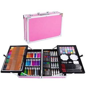 Kit DE ARTE portátil con estuche de aluminio de 145 piezas, suministros de dibujo de 2 capas para niños de 5 a 12 años para uso escolar para niños y niñas - Product Image 4