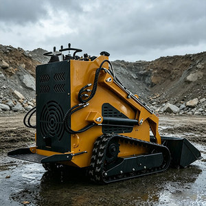Compact Skid Steer High Performance <b>Wheel</b> Mini EPA CE 5 Engine for Farm Construction Use <b>Small</b> Track Skid Steer - Product Image 4