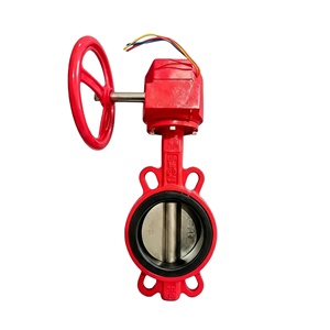 Interrupteur spécial d'ingénierie incendie de type pince DN50-DN350 D371X-16Q - Product Image 1