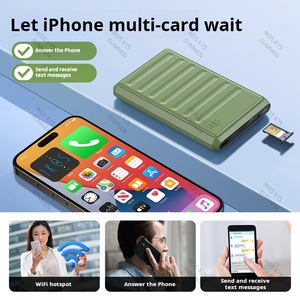 Ikos K7S đa thẻ <span class=keywords><strong>Sim</strong></span> Adapter cho iPhone hoạt động đồng thời hỗ trợ 4G ikos Internet - Product Image 3