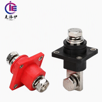 Connecteurs de batterie de stockage d'énergie (ESS) traversants pour bornier de puissance, barre omnibus en cuivre, 300A, 400A, 1000V, connecteur de traversée de batterie