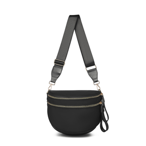 Women Checkered Bum Bag Casual Fanny Pack <b>Large</b> Capacity Crossbody Adjustable Strap Simple Shoulder Mommy Bag Daily Travel Tote - Product Image 5