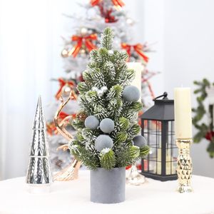 Piccolo Albero <span class=keywords><strong>di</strong></span> <span class=keywords><strong>Natale</strong></span>, Albero Artificiale da Tavolo con Palline <span class=keywords><strong>di</strong></span> Velluto e Bacche da 13 Pollici, Decorazioni Natalizie per Casa, Feste e Ringraziamenti - Product Image 6