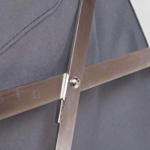 Carrello Pieghevole in Acciaio Inossidabile con Cesto Superiore Aperto, Separazione Asciutto/Bagnato, Ruote Universali per <span class=keywords><strong>Camere</strong></span> d'Albergo e Lavanderia - Product Image 4