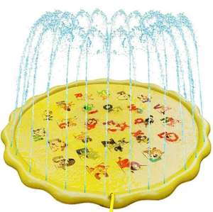 Water Sprinkler Pad New Top High Quality Outdoor Splash <b>Play</b> Mat Inflatable BSCI FCCA EN 71 Splash Customized <b>Kids</b> Mat - Product Image 1