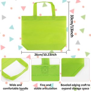 Customized <b>Reusable</b> Tote Shopping <b>Bag</b> Recycled Eco Non Woven <b>Bag</b> with logo - Product Image 4