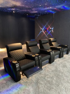 Sillón Reclinable Moderno de Lujo con Portavasos para el Hogar, Sótano, Sala de Estar, Uso en Villas y Centros Comerciales - Product Image 4