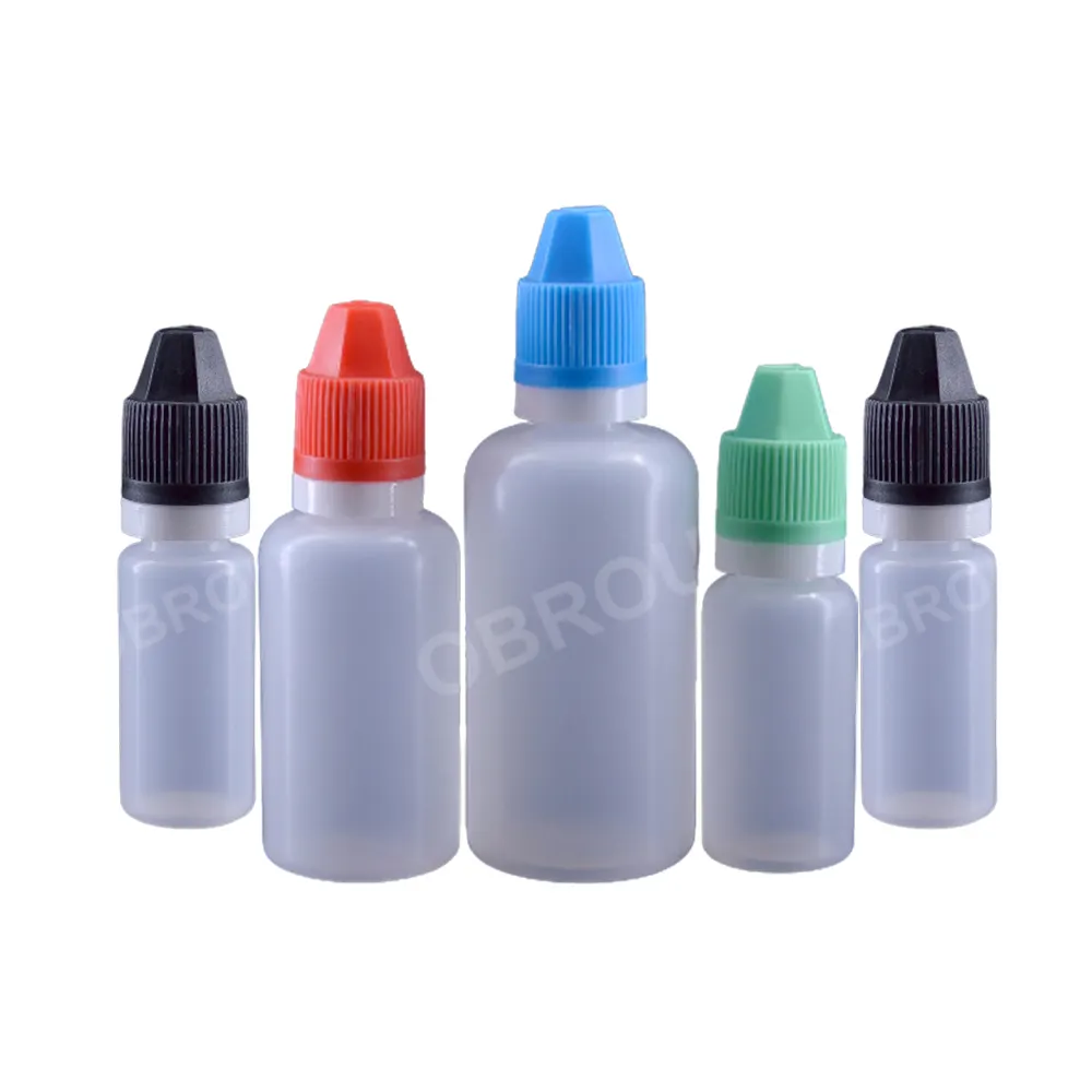 Weekdeals Lege Plastic Druppelfles 50Ml 30Ml 20Ml 10Ml Geperste Vloeibare Fles Druppelflesjes Voor Oliegroothandel