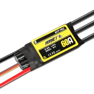 Hornet 40a 50a 60a 80a 100a ESC 2-6S contrôleur sans balais SBEC pour avion RC