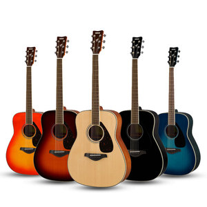 Yamahas FS820 <span class=keywords><strong>40</strong></span> inç açı yuvarlatılmış gitar tek kaplama ladin işık 20 ürün elektrik kutusu D tipi halk gitar - Product Image 1
