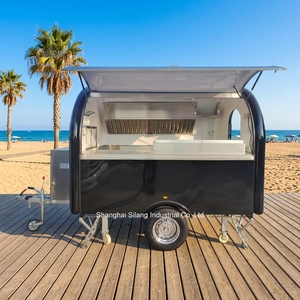 Remolque de Cocina Móvil Personalizado <span class=keywords><strong>SL</strong></span>-<span class=keywords><strong>6</strong></span> con Certificado CE y <span class=keywords><strong>DOT</strong></span> EMARK, Camión de Comida Personalizado con Refrigerador, Horno para Pan y Máquina para Hacer Dulces - Product Image 3