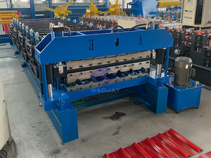 WadJay Fliesen herstellungs maschine Glasierte Fliesen walzen form maschine Zinkdach platten maschine - Product Image 5
