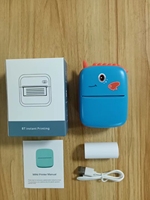 Mini Impresora Térmica Portátil de Plástico sin Tinta para Notas de Estudio, Diarios, Impresión de Códigos de Barras (Garantía de 1 Año)