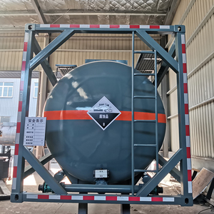 30ft ISO Tankcontainer T8 voor <span class=keywords><strong>transport</strong></span> en opslag van corrosieve vloeibare chemicaliën - Product Image 3