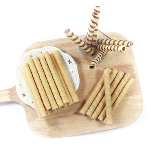 Rouleaux de gaufrettes au <span class=keywords><strong>chocolat</strong></span> sucré en gros, emballage en boîte personnalisable avec étiquette sur mesure, boîte à collation - Product Image 5