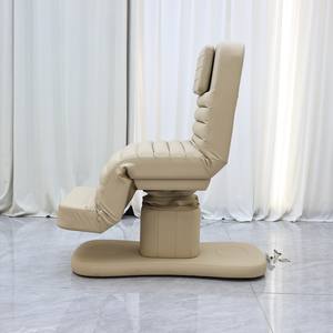 เตียงนวดไฟฟ้าปรับระดับได้ 3 มอเตอร์ หุ้มหนังสังเคราะห์ พร้อมระบบทำความร้อน สำหรับร้านเสริมสวย สปา นวดหน้า เหมาะสำหรับโรงแรม - Product Image 3