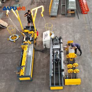 Galvanisé/PVC enduit <span class=keywords><strong>prix</strong></span> de fabricant de machine de tissage de maille de diamant de fil - Product Image 6