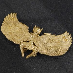 จี้พระสงฆ์สีทอง แฟชั่นสำหรับผู้หญิงผู้ชาย จี้ฮิปฮอป จี้สแตนเลสสำหรับผู้ชาย - Product Image 5