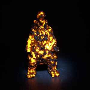 Sculpture de Godzilla en cristal Yooperlite naturelle de haute qualité, design populaire, personnages sculptés, réaction UV, pour cadeau - Product Image 5