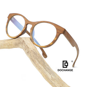 Gafas de fibra de carbono para hombre, gafas ecológicas, gafas de sol de madera clásicas personalizadas, montura óptica para hombre Dochange - Product Image 1