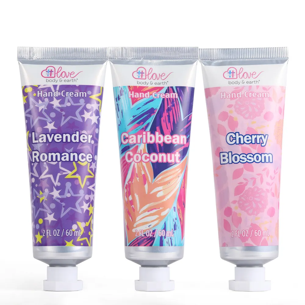 Stock Inventory Moisturizing Softening Perfume Hand Lotion Hand Cream Gift Set for Ladies Pack of 3