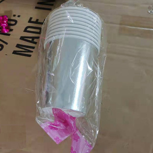 ชุดจานชามกระดาษสีเงินแบบใช้แล้วทิ้ง DAMAI พร้อมผ้าเช็ดปาก สำหรับตกแต่งงานปาร์ตี้วันเกิด - Product Image 6