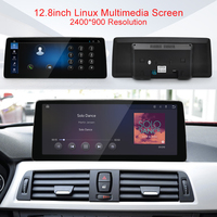 Reproductor Multimedia para Auto STWEI con Pantalla HD de 12.8'' y 2400*900, Carplay, para BMW Serie 3 y 4 F30 F31 F34 F35 F32 F33 F36 NBT EVO