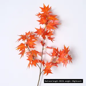 <span class=keywords><strong>D</strong></span>écorations <span class=keywords><strong>d</strong></span>'<span class=keywords><strong>automne</strong></span> maison tenture murale <span class=keywords><strong>feuilles</strong></span> <span class=keywords><strong>d</strong></span>'érable artificielles vigne en plastique Halloween <span class=keywords><strong>décoration</strong></span> de Thanksgiving - Product Image 6
