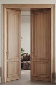 Prima chinois Vintage porte en bois Tenon-mortaise artisanat Stable porte classique pour vieille maison rénovation chambre - Product Image 6