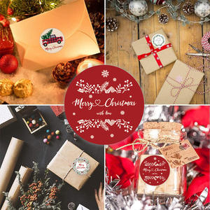 Etiquetas de Papel Adesivas à Prova d'Água com Logo Personalizado da Marca HONTA, Impressão UV Sensível ao Calor, Adesivos de Agradecimento para Embalagem - Product Image 4