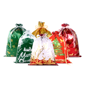 Sacchetti Regalo di Lusso <span class=keywords><strong>per</strong></span> <span class=keywords><strong>Natale</strong></span>: Sacchetti Dorati e Rossi <span class=keywords><strong>per</strong></span> <span class=keywords><strong>Regali</strong></span> Natalizi, Sacchetti Personalizzati <span class=keywords><strong>per</strong></span> Festività, Confezioni Regalo Stampate su Misura - Product Image 2