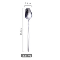Cuillère élégante de qualité supérieure en acier inoxydable 304 pour banquets, hôtels, fournitures professionnelles commerciales HoReCa