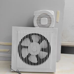 Ventilateur <span class=keywords><strong>d</strong></span>'extraction électrique OEM/ODM avec logo personnalisé, blanc, pour salle de bain, moteur en cuivre, mural, en plastique, pour cuisine - Product Image 3