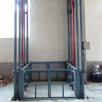 Anpassbare Doppelschienen-Hebebühne / 1000kg-5000kg Tragfähigkeit / 3m-20m Hubhöhe Hydraulische Hebebühne