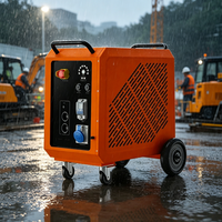 Station d'alimentation portable étanche IP66 18000W de crête 5120Wh MPPT à onde sinusoïdale pure, générateur solaire électrique LiFePO4