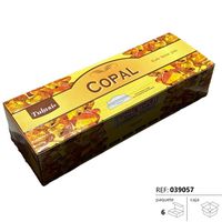 Incienso Tulasi Copal, Varillas de Incienso Religioso Indio con Aroma a Madera, Paquete Doble de 6 Unidades, Modelo España 039057, Para Todas las Estaciones