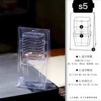 Boîte à clapet en plastique pour plantes en pot boîte d'emballage blister pour plantes expédition