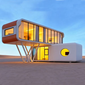 중국 럭셔리 조립식 스틸 포드 하우스 모듈 형 애플 캐빈 호텔 용 슬리핑 컨테이너 하우스 - Product Image 3