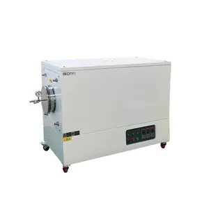 Laboratory Large Vacuum Horizontal Quartz 3 Zone Quartz Furnace Fast Heating Carbon Tube Vacuum Furnace