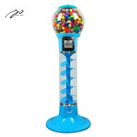 Machine distributrice de bonbons en spirale, de bonbons à mâcher et de jouets en capsules à billes rebondissantes, vente en gros directe usine, produit phare en Chine