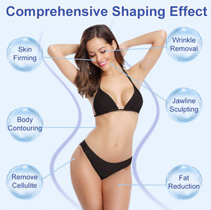 Neues Design Professionelles 11-in-1 80kHz-Kavitationsgerät RF80K Vakuum-Po 80k Kavitations-Rollenmassage Körperstraffungsmaschine - Product Image 5